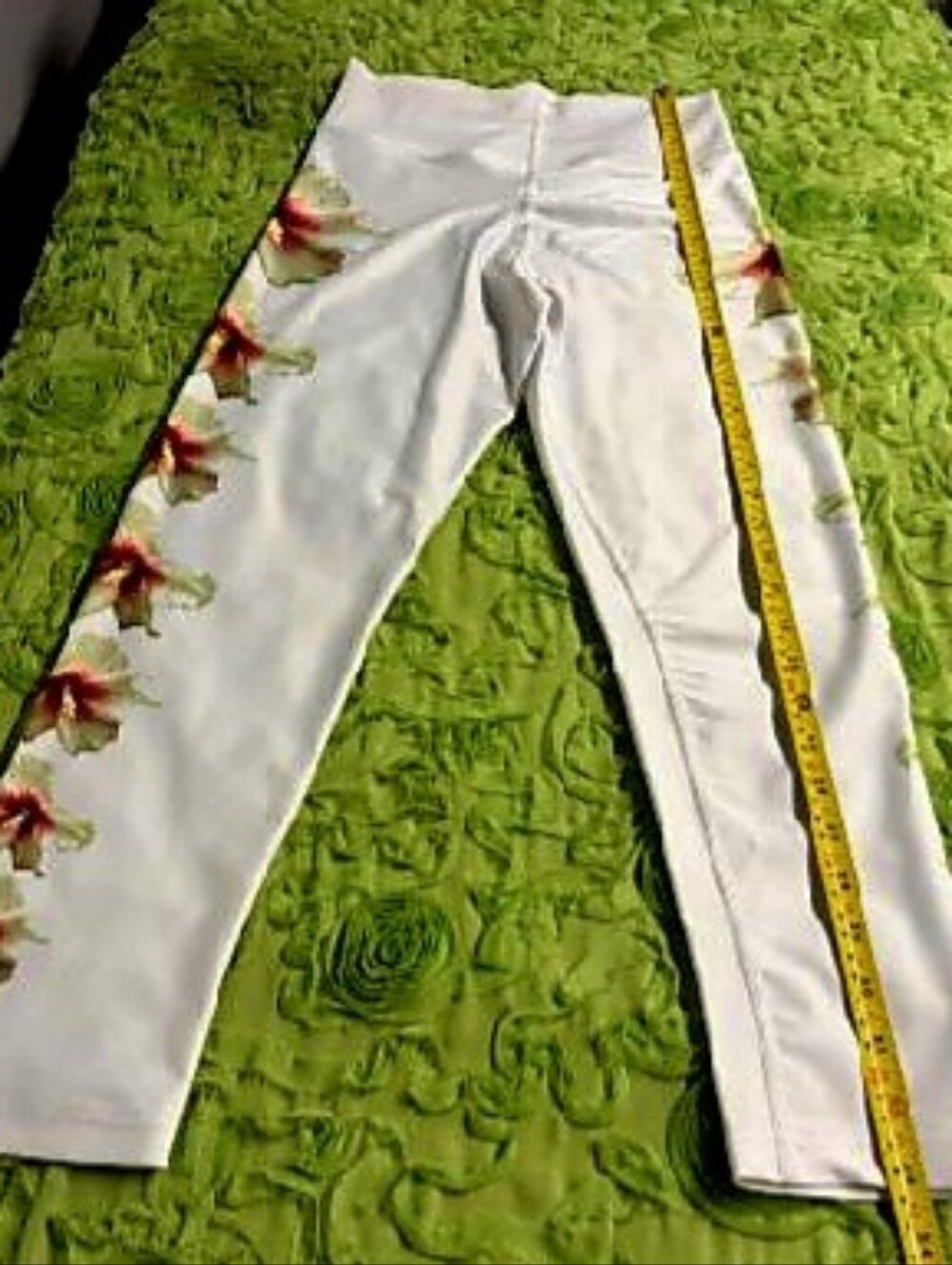 🌺NWT🌺 Leggings w/ Floral Side-Stripe and Back